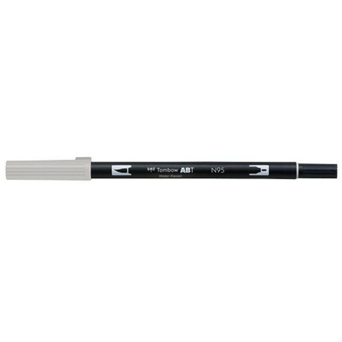 トンボ鉛筆 デュアルブラッシュペン 水性マーカー 色番号:N95