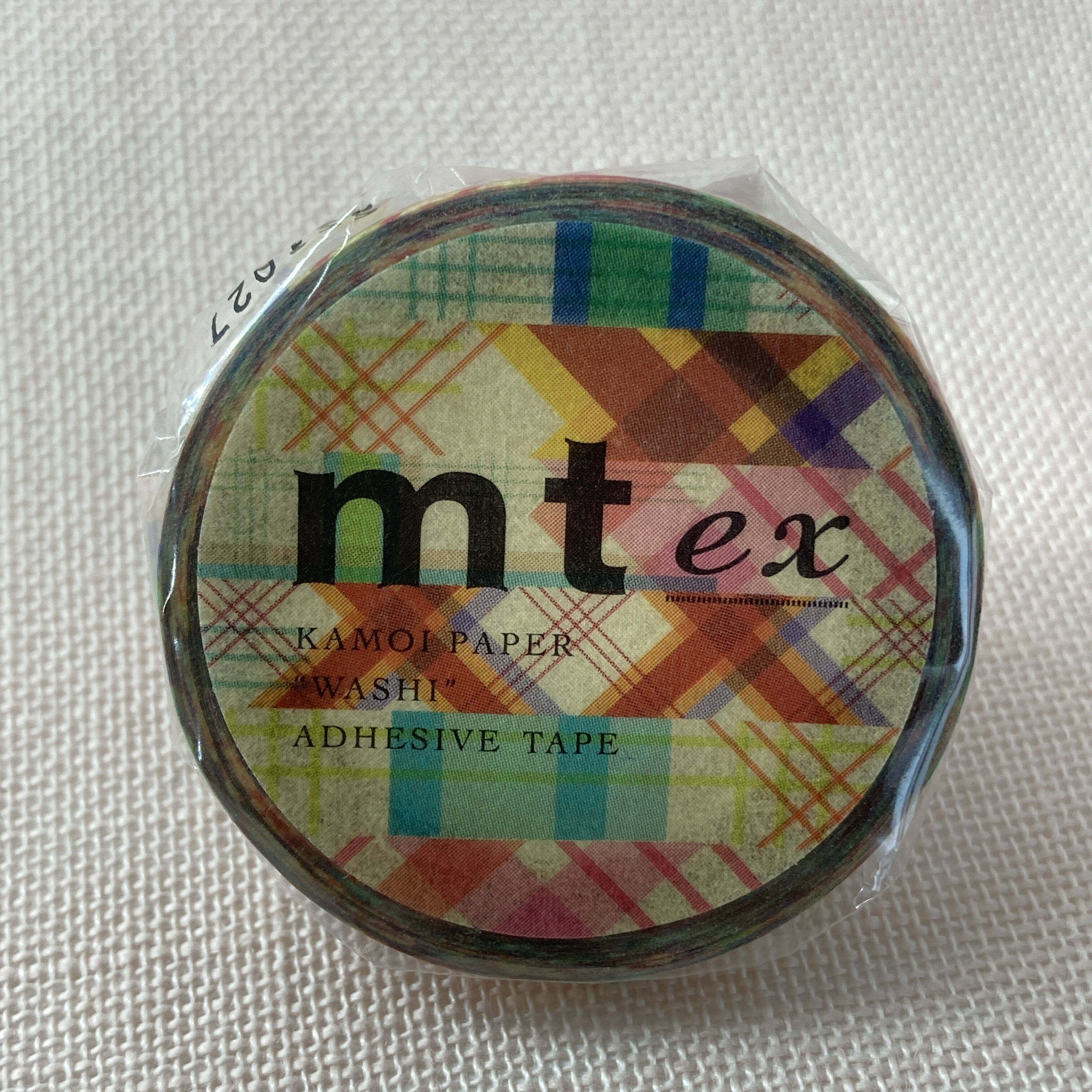 カモ井加工紙 mt ex マスキングテープ チェックライン MTEX1P188