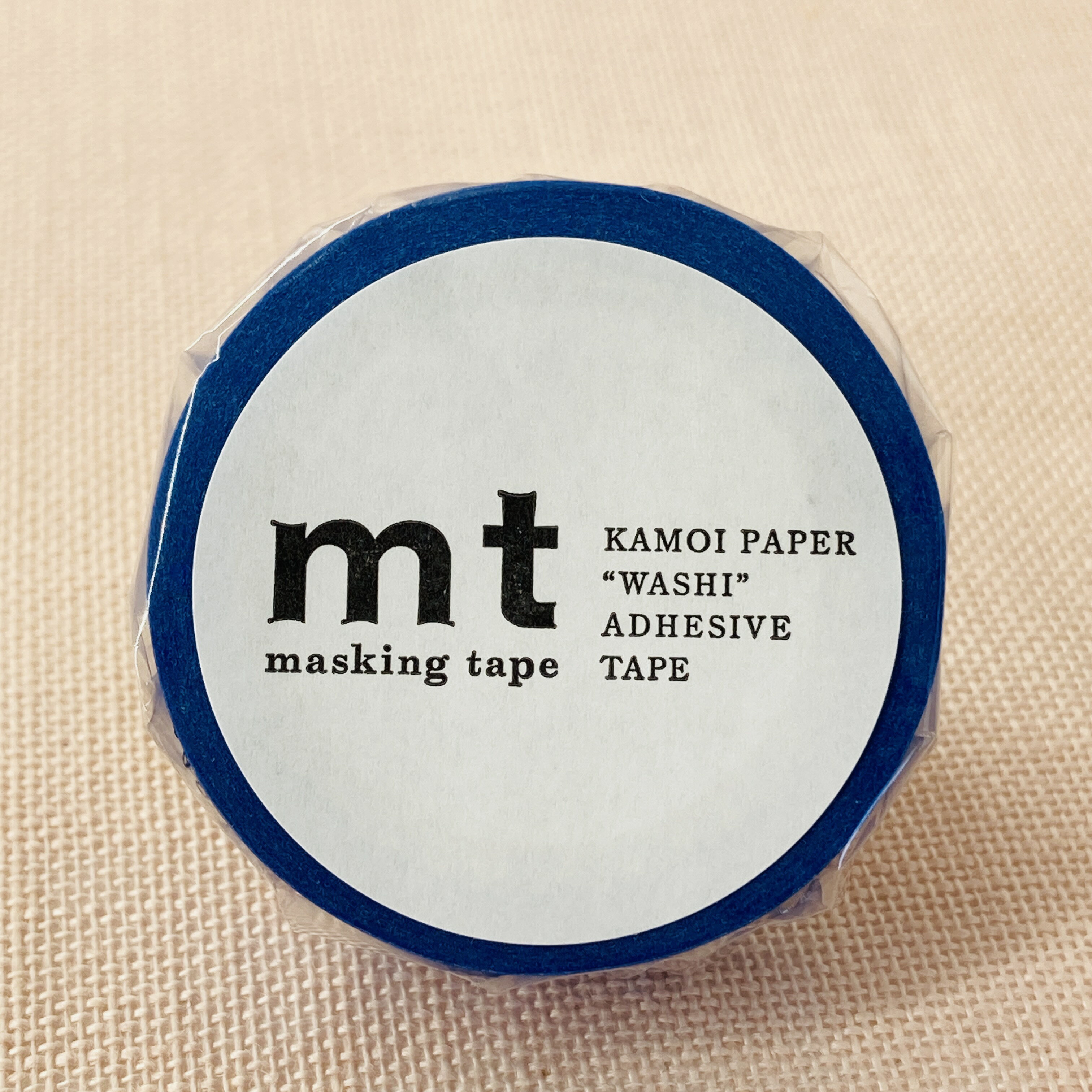 カモ井加工紙 mt 1p マスキングテープ マットブルー MT01P515