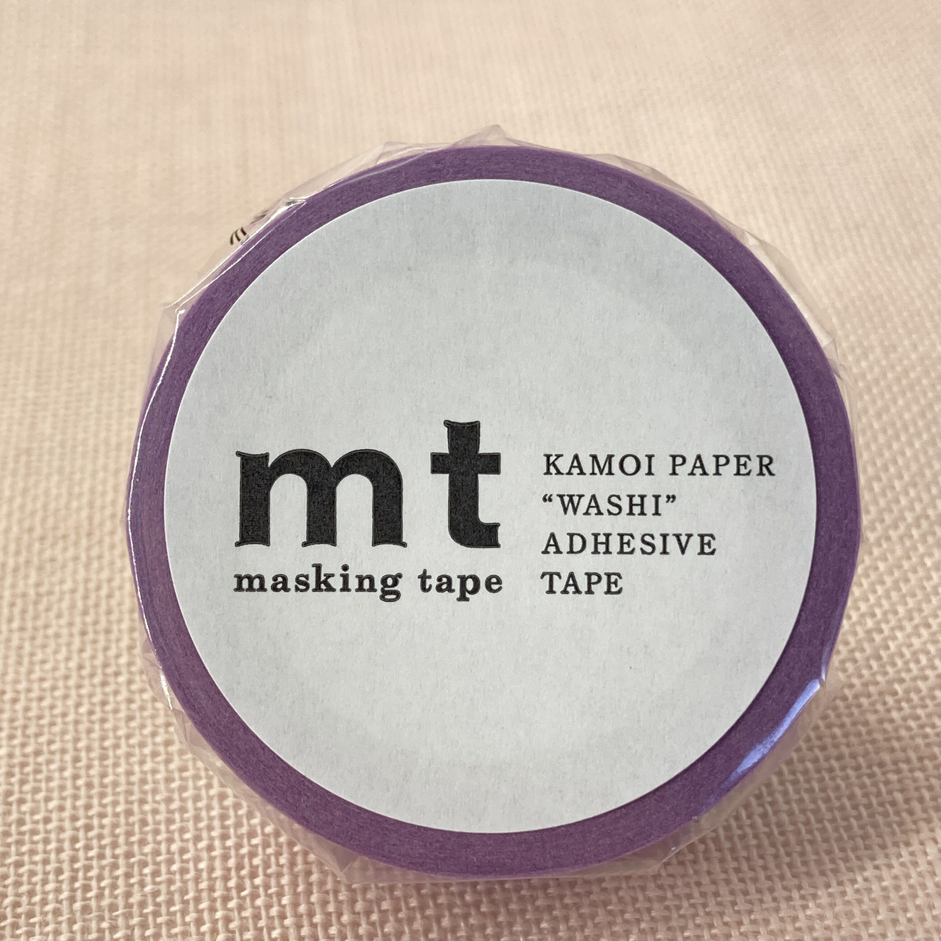 カモ井加工紙 mt 1p マスキングテープ マットパープル MT01P516 1