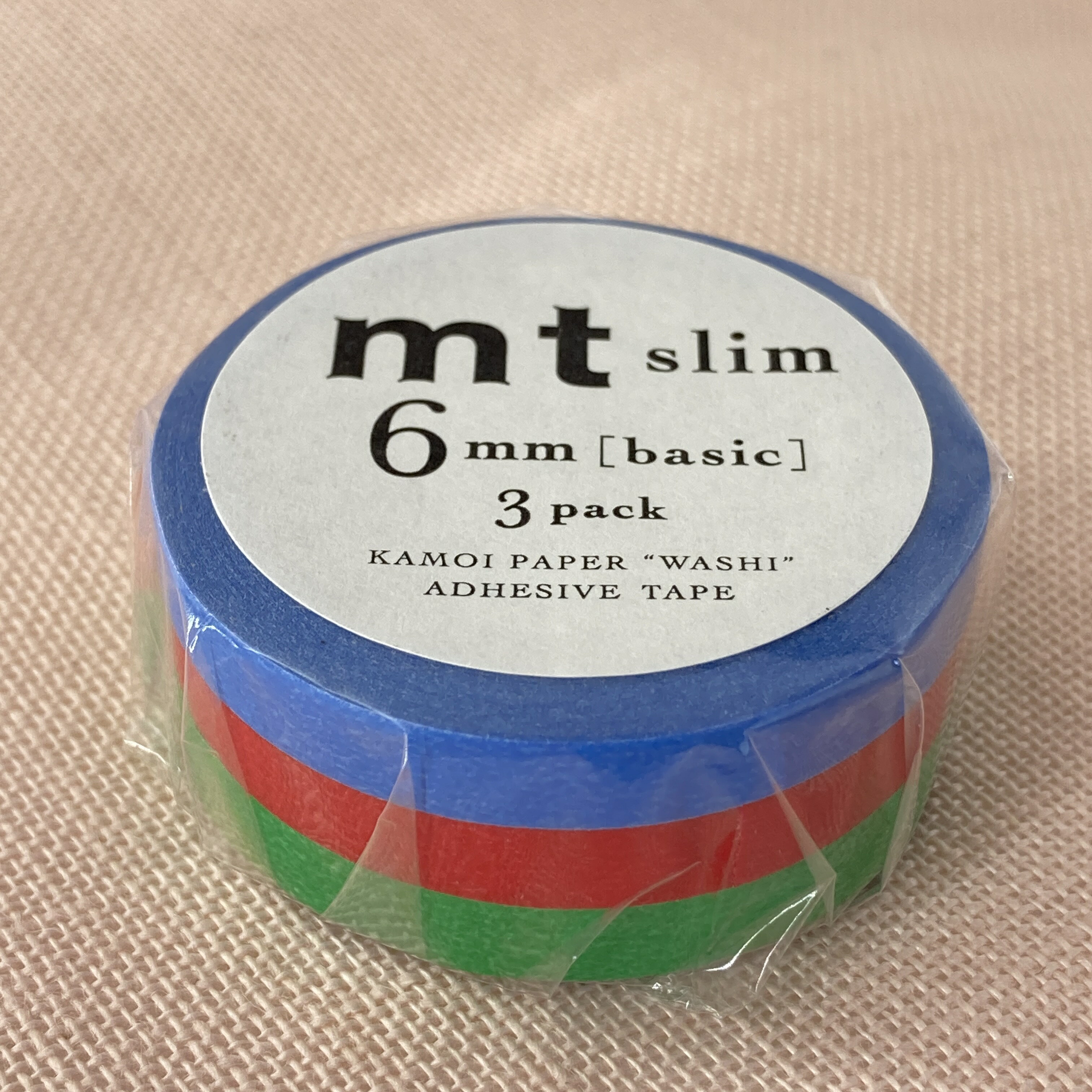 カモ井加工紙 mt slim H basic マスキングテープ MTSLIM14R