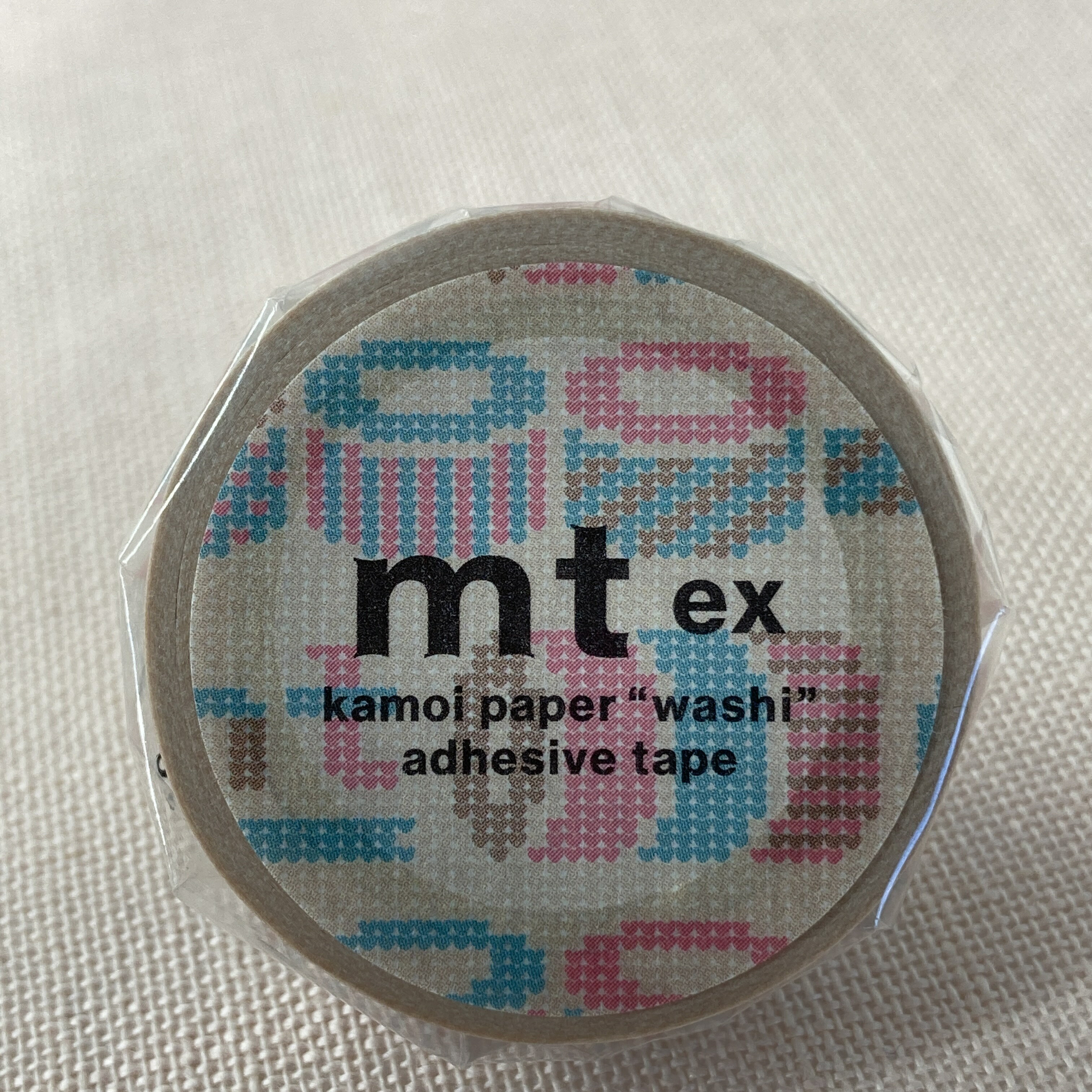 カモ井加工紙 mt ex マスキングテープ 編みテープ MTEX1P207