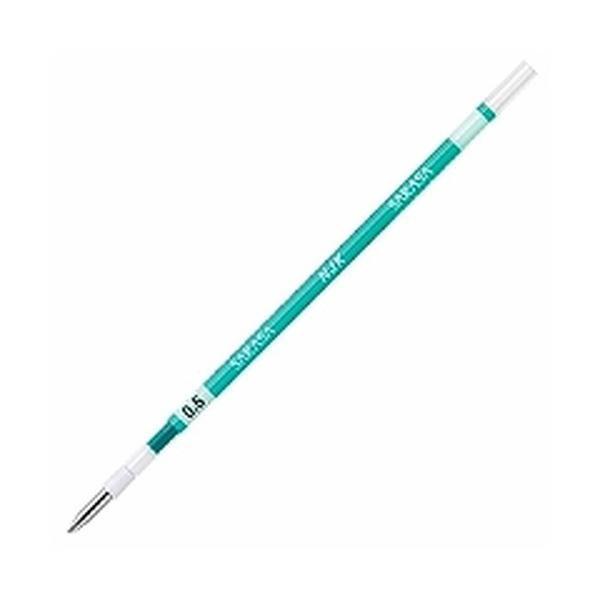 ゼブラ ジェルボールペン用リフィル NJK-0.5芯 ブルーグリーン RNJK5-BG
