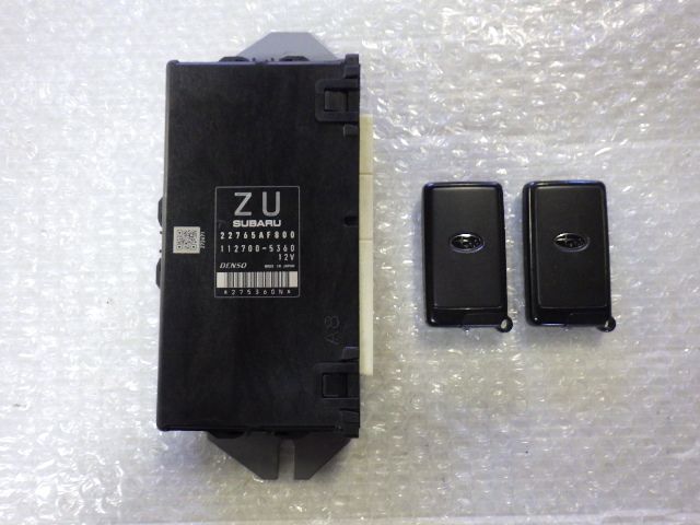 ★エクシーガ 2.5i YAM★エンジンコンピューター スマートキー セット スバル 純正 中古 22765AF800 FB25..