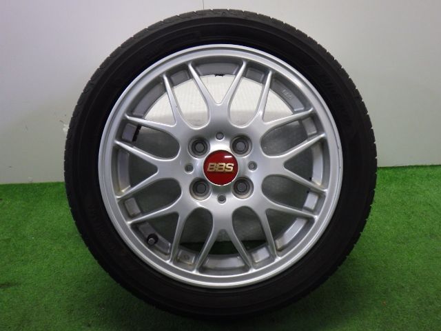 ★コペン アクティブトップ L880K★1本 165/50R15 BBS ダイハツ 純正 アルミ 100 4H 15インチ 4.5J +45 中古 タイヤ ホイール