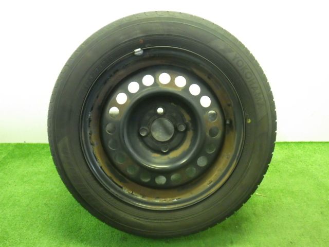 ★フィット ハイブリッド GP1★1本 175/65R15 ホンダ 純正 スチール 100 4H 56mm 15インチ 5.5J 中古 タイヤ ホイール