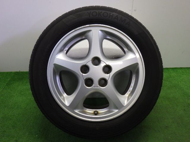 ★カレン XS ST206★1本 205/55R15 トヨタ 純正 アルミ 100 5H 54mm 15インチ 7J +45 中古 タイヤ ホイール