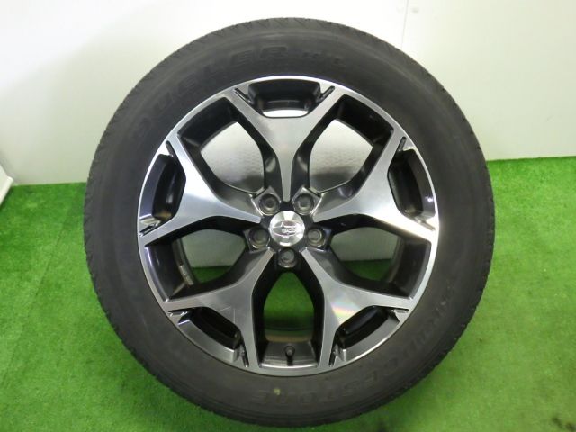 ★フォレスター S リミテッド SJ5★1本 225/55R18 スバル 純正 アルミ 100 5H 56mm 18インチ 7J +48 中古 タイヤ ホイール