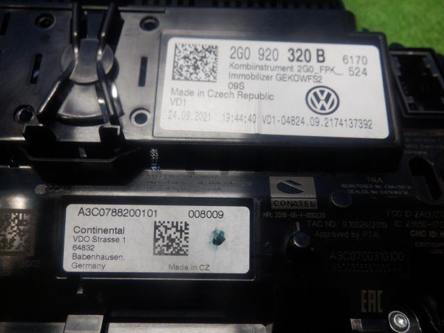 ��VW T-CROSS T������ C1DKR TSI�����ƥ��֡����ԡ��ɥ᡼���� �ǥ�����᡼�������饹���� 12520km 2G0 920 320 B