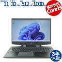 HP OMEN BY HP LAPTOP 15-DH1004TX 中古パソコン ノート A4 Windows 11 Pro 無線LAN Core i9 中古 3...