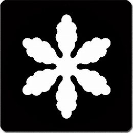 【送料無料】家紋シール 春風雪紋 NS4T-013 丸型 or 四角 KS-3776