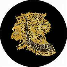 PC-SUPPLYの【送料無料】家紋シール 二面兜 丸型 or 四角 KS-2516｜アングル2
