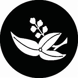 乐天商城 - 【送料無料】家紋シール 一つ花沢瀉 丸型 or 四角 KS-0083