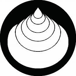 乐天商城 - 【送料無料】家紋シール 一つ玉 丸型 or 四角 KS-0085