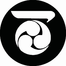 乐天商城 - 【送料無料】家紋シール 一の字に三つ巴 丸型 or 四角 KS-0105