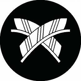 乐天商城 - 【送料無料】家紋シール 割り違い矢 丸型 or 四角 KS-0355