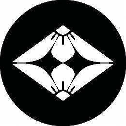 乐天商城 - 【送料無料】家紋シール 割り桔梗菱 丸型 or 四角 KS-0359