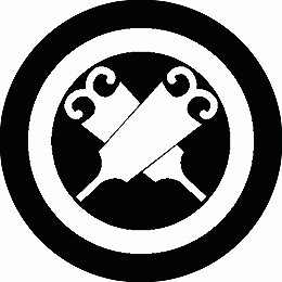 乐天商城 - 【送料無料】家紋シール 丸に違いこうがい 丸型 or 四角 KS-0393