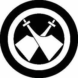 乐天商城 - 【送料無料】家紋シール 丸に違い舵 丸型 or 四角 KS-0398