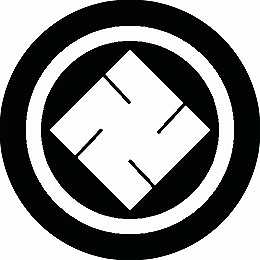 乐天商城 - 【送料無料】家紋シール 丸に隅立て左万字 丸型 or 四角 KS-0505