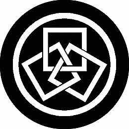 乐天商城 - 【送料無料】家紋シール 丸に三つ組み角 丸型 or 四角 KS-0574