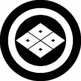 乐天商城 - 【送料無料】家紋シール 丸に四つ目菱 丸型 or 四角 KS-0607