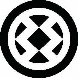 乐天商城 - 【送料無料】家紋シール 丸に二本山道 丸型 or 四角 KS-0722