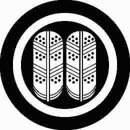 乐天商城 - 【送料無料】家紋シール 丸に並び鷹の羽2 丸型 or 四角 KS-0760