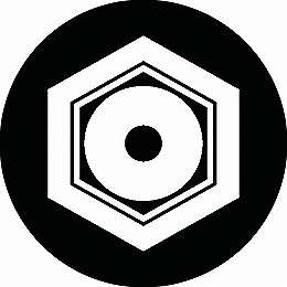 【送料無料】家紋シール 亀甲に蛇の目 丸型 or 四角 KS-0879