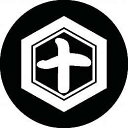 【送料無料】家紋シール 亀甲に十文字 丸型 or 四角 KS-0881(3)