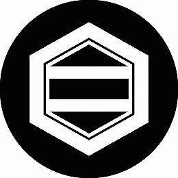 【送料無料】家紋シール 亀甲に二つ引き 丸型 or 四角 KS-0890