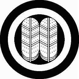 乐天商城 - 【送料無料】家紋シール 久世鷹の羽 丸型 or 四角 KS-0942