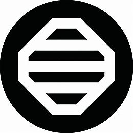 乐天商城 - 【送料無料】家紋シール 隅切り角に三つ引き 丸型 or 四角 KS-0990