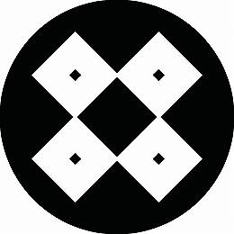 乐天商城 - 【送料無料】家紋シール 繋ぎ四つ目 丸型 or 四角 KS-1028