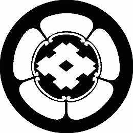 乐天商城 - 【送料無料】家紋シール 五つ瓜に井桁 丸型 or 四角 KS-1099