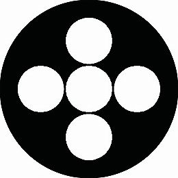 乐天商城 - 【送料無料】家紋シール 五つ星 丸型 or 四角 KS-1123
