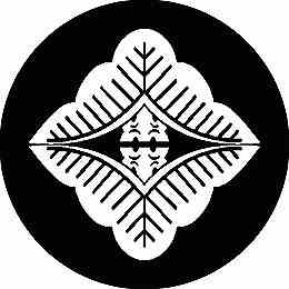 乐天商城 - 【送料無料】家紋シール 向い松菱 丸型 or 四角 KS-1194