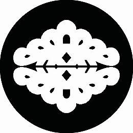 【送料無料】家紋シール 細川向かい松 丸型 or 四角 KS-1266