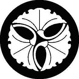 乐天商城 - 【送料無料】家紋シール 三つ寄せ銀杏 丸型 or 四角 KS-1389