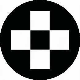 乐天商城 - 【送料無料】家紋シール 四つ石 丸型 or 四角 KS-1658