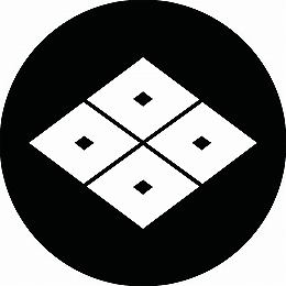 乐天商城 - 【送料無料】家紋シール 四つ目菱 丸型 or 四角 KS-1675