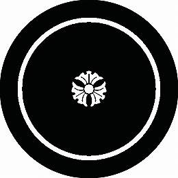 乐天商城 - 【送料無料】家紋シール 糸輪に蛇の目式三つ銀杏 丸型 or 四角 KS-1758