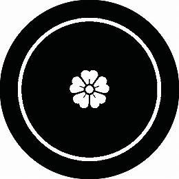 Rakuten - 【送料無料】家紋シール 糸輪に豆桜 丸型 or 四角 KS-1767