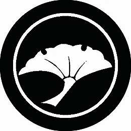 乐天商城 - 【送料無料】家紋シール 糸輪一つ銀杏 丸型 or 四角 KS-1784