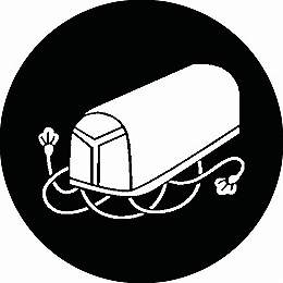 乐天商城 - 【送料無料】家紋シール 神官烏帽子 丸型 or 四角 KS-1950