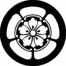 【送料無料】家紋シール 大村瓜 丸型 or 四角 KS-2181