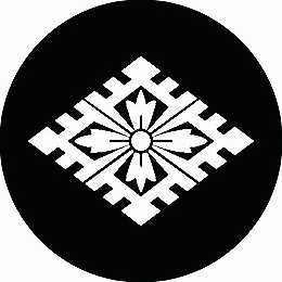 乐天商城 - 【送料無料】家紋シール 大内菱 丸型 or 四角 KS-2182