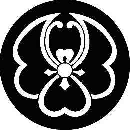 乐天商城 - 【送料無料】家紋シール 中陰浮線片喰 丸型 or 四角 KS-2276