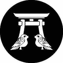 乐天商城 - 【送料無料】家紋シール 鳥居に鳩 丸型 or 四角 KS-2376