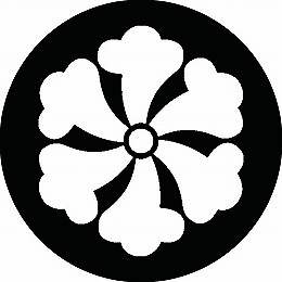 乐天商城 - 【送料無料】家紋シール 鉄仙 丸型 or 四角 KS-2396